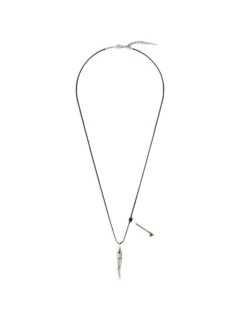 Givenchy Lucky Charms necklace in leather and metal