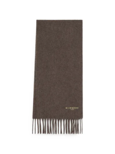 Givenchy mascada Givenchy Paris grande de lana de alpaca
