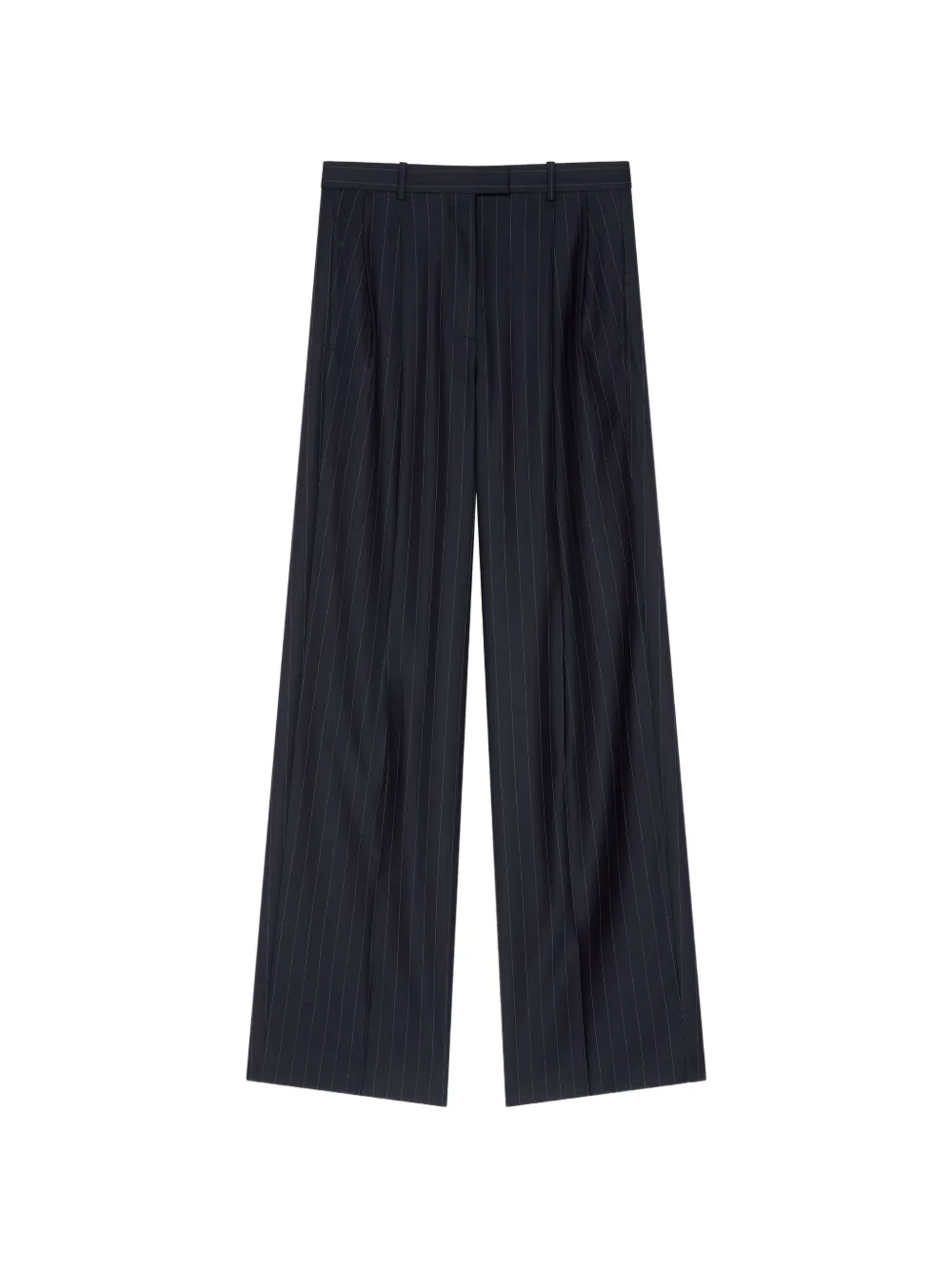Givenchy pinstripe-pattern pleated trousers - Blu