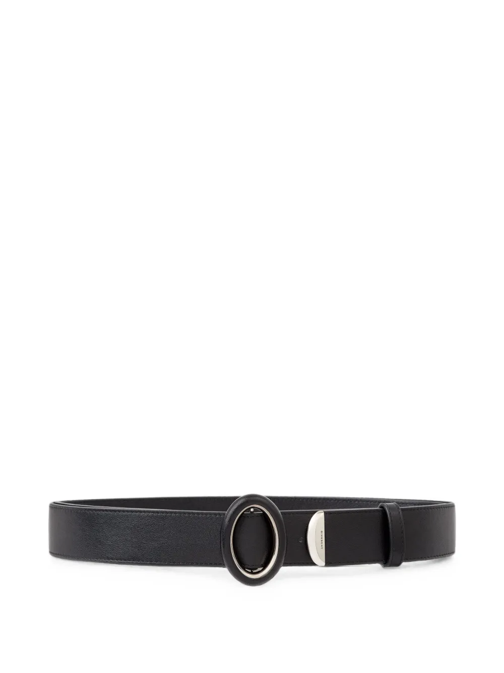 Givenchy Sculpted Gem belt in leather - Black