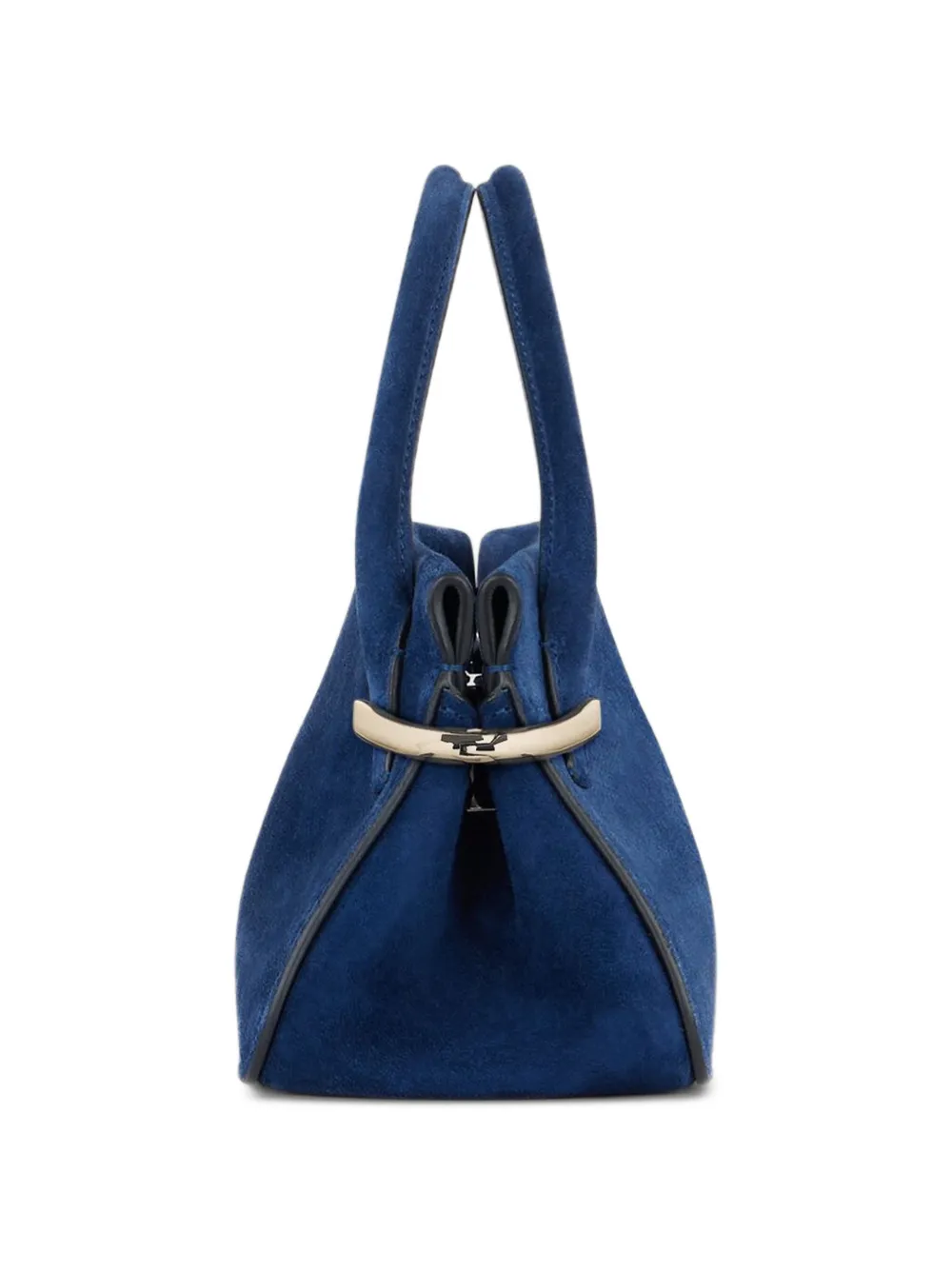 Givenchy Pinch suède leren mini-tas Blauw