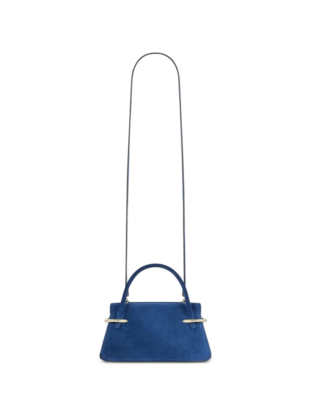 Givenchy Pinch suède leren mini-tas Blauw