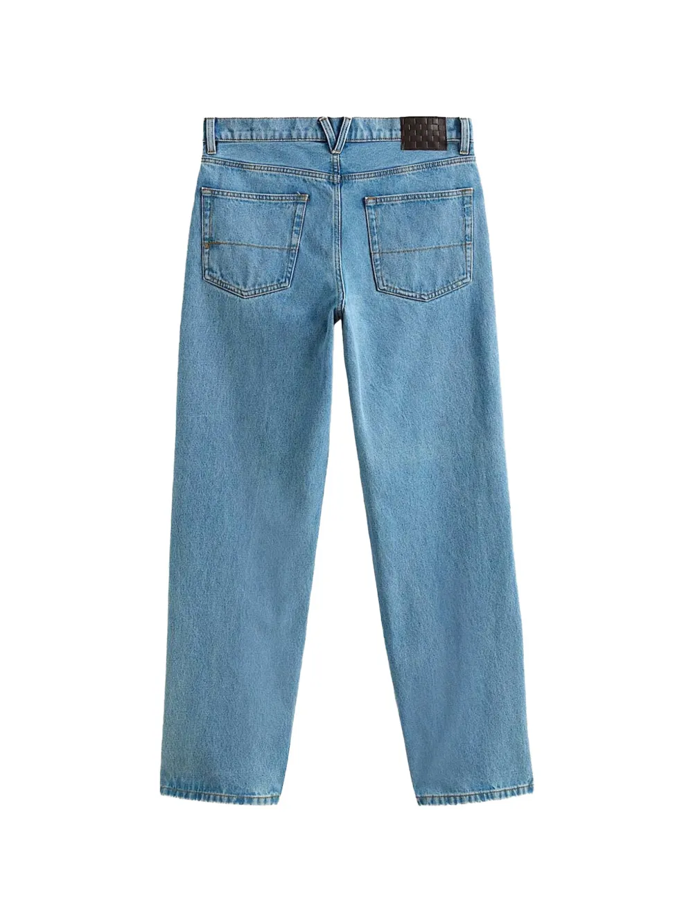 Vans Kids Check-5 ruimvallende jeans Blauw