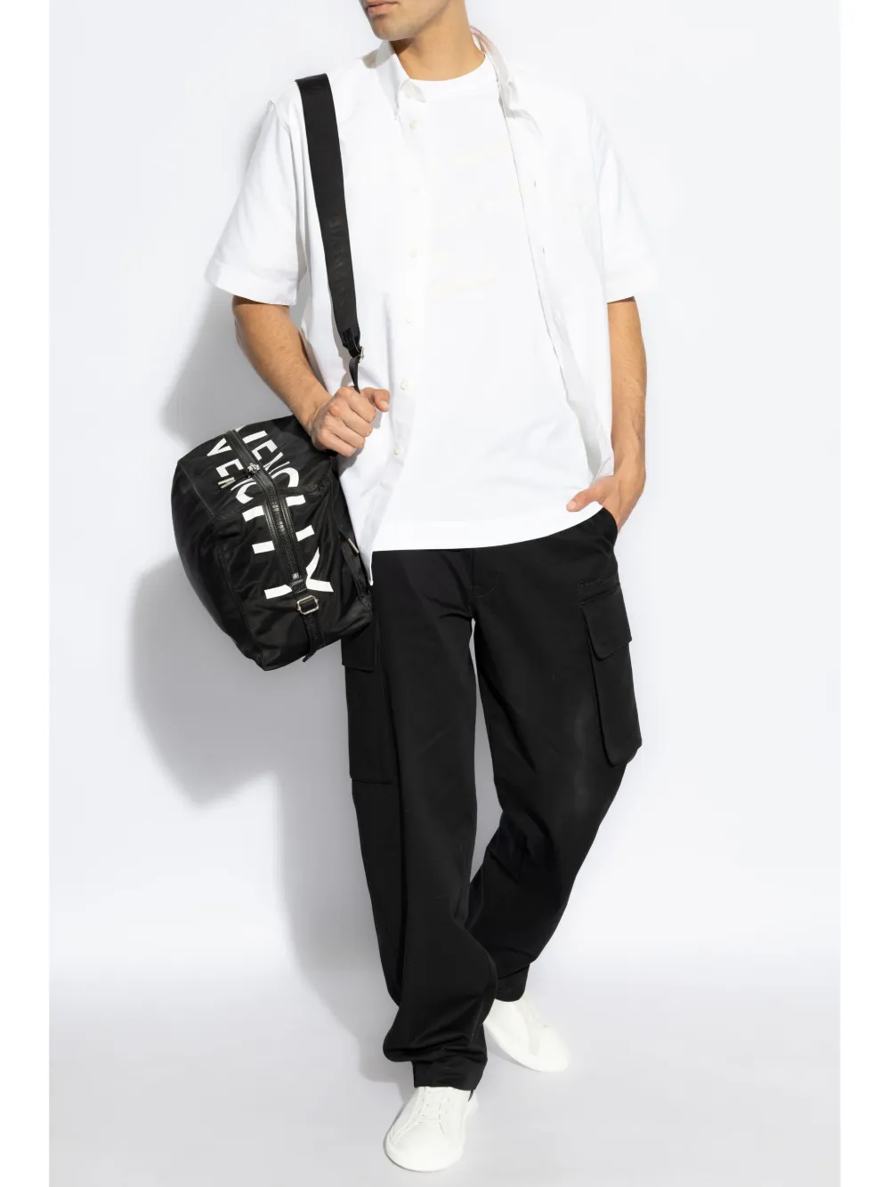 Givenchy Maison katoenen T-shirt Wit