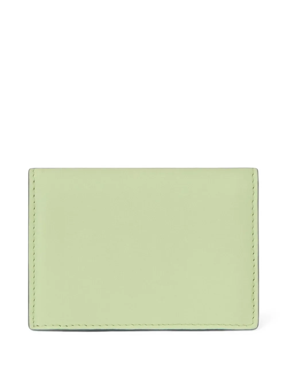 Givenchy Antigona Stamped leren tweekleurige pasjeshouder Groen