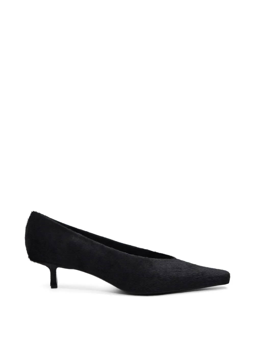 LouLou de Saison Helen pony-effect pointed-toe pumps - Schwarz
