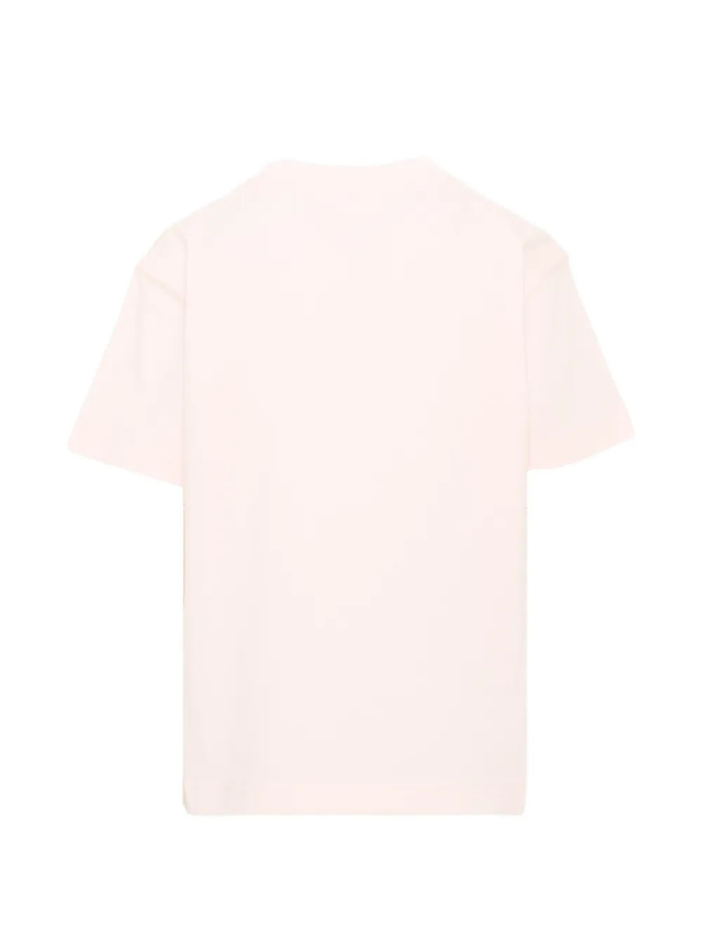 Palm Angels Kids T-shirt met hondenprint en logoprint Roze