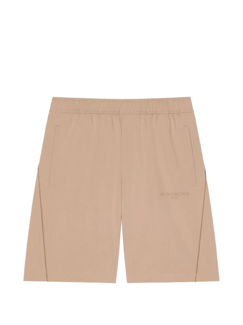 Givenchy Bermuda shorts met Paris jacquard Beige
