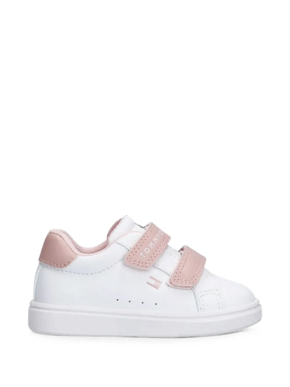 Tommy Hilfiger Junior Sneakers met klittenband Wit