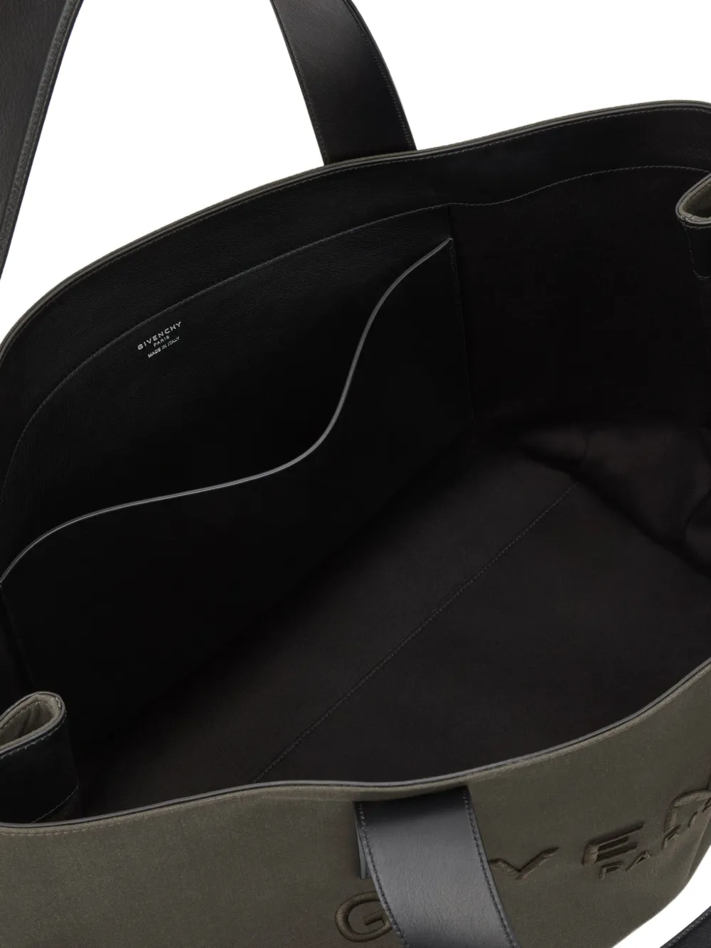 Givenchy Shopper met logo-reliëf Grijs