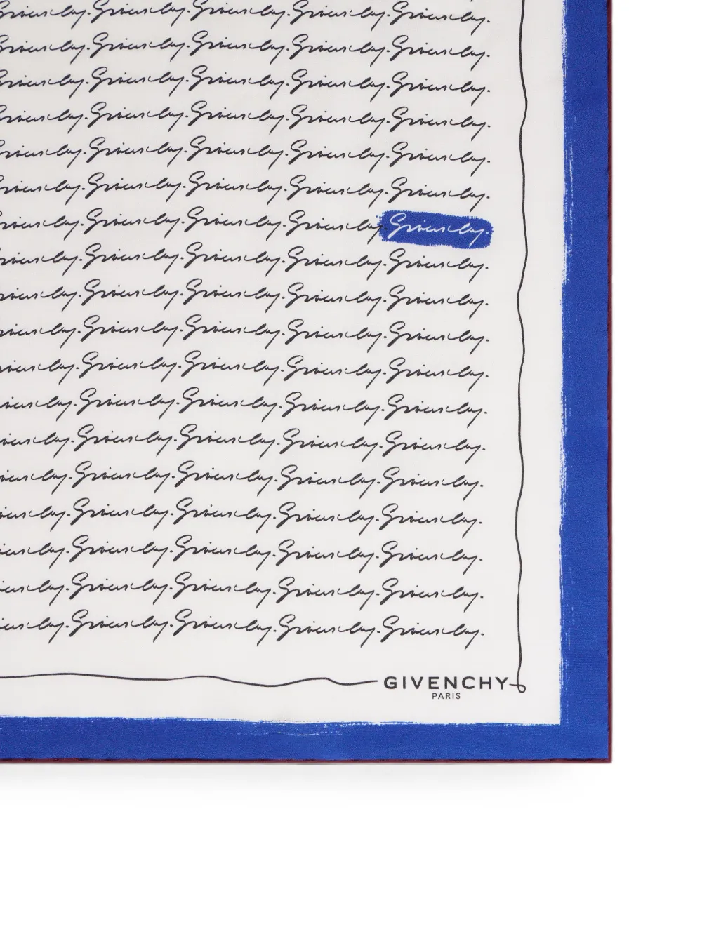 Givenchy Zijden sjaal met -kenmerk Beige