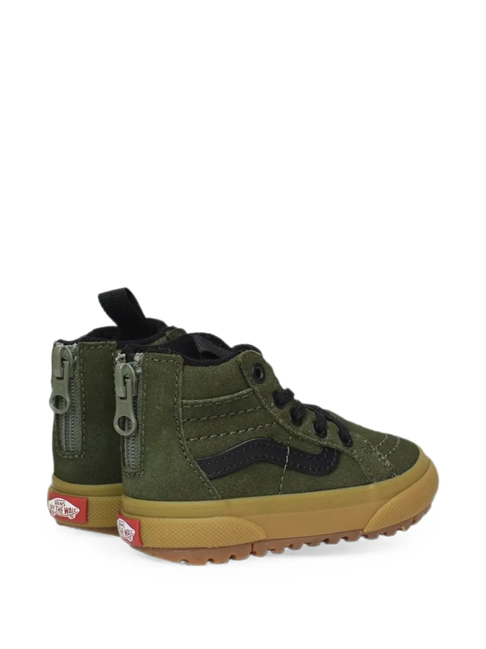 Vans Kids Mte Sk8-Hi sneakers met rits Groen