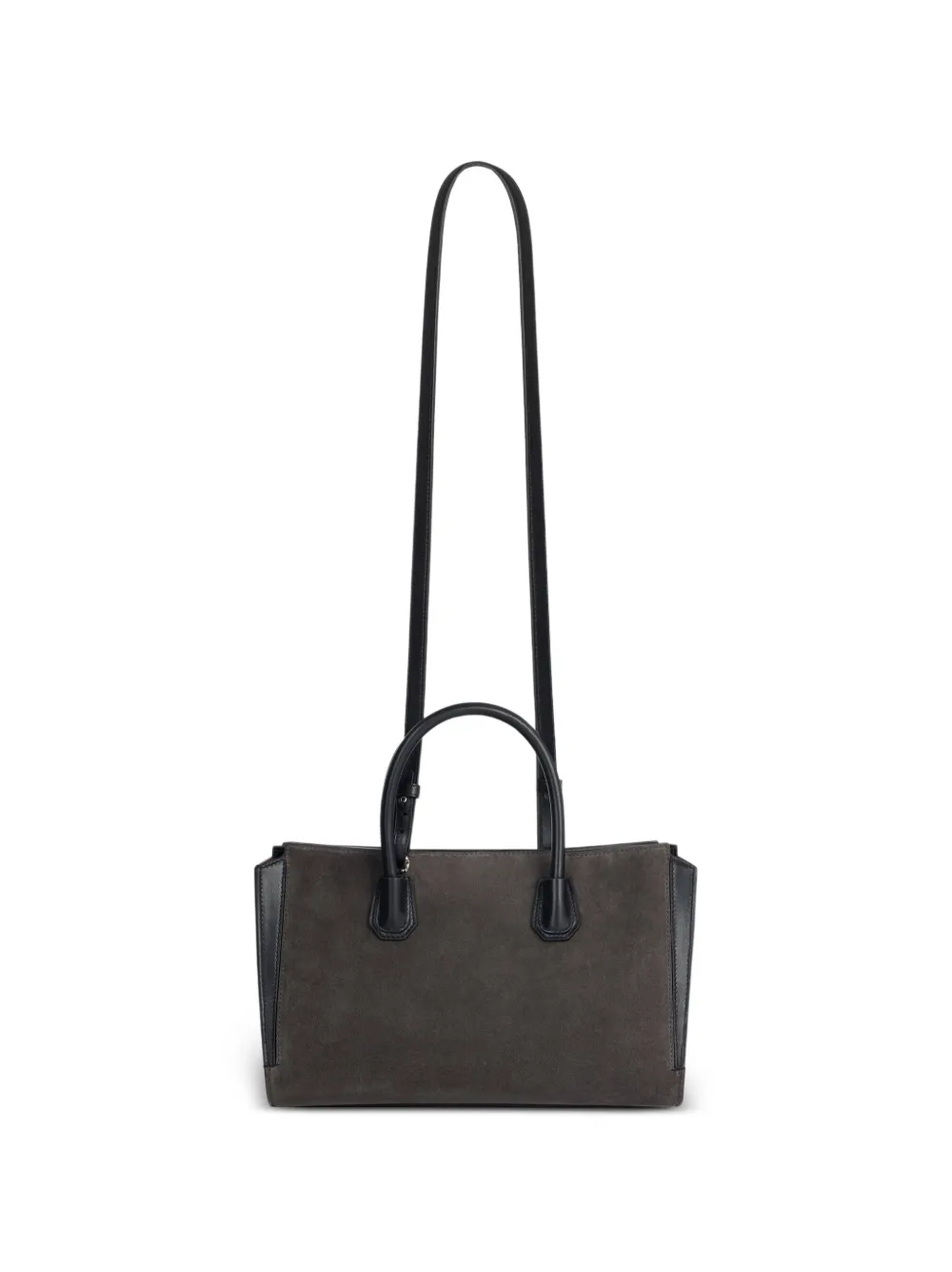 Givenchy Kleine Antigona Catchall suède leren tas Grijs