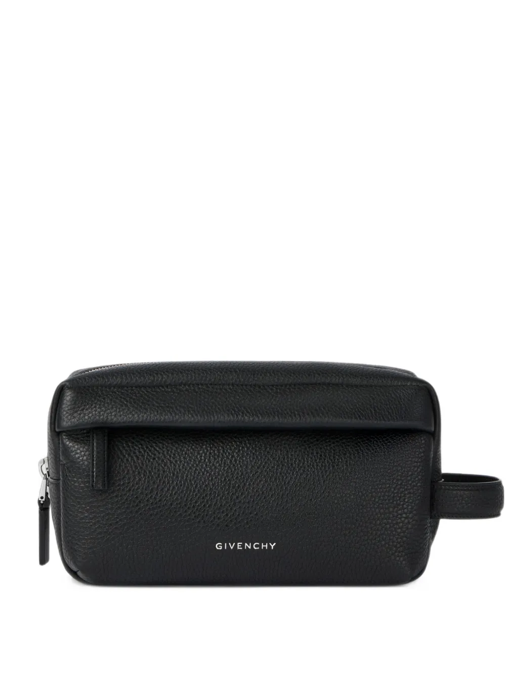 Givenchy u backpack toilet pouch in grained leather