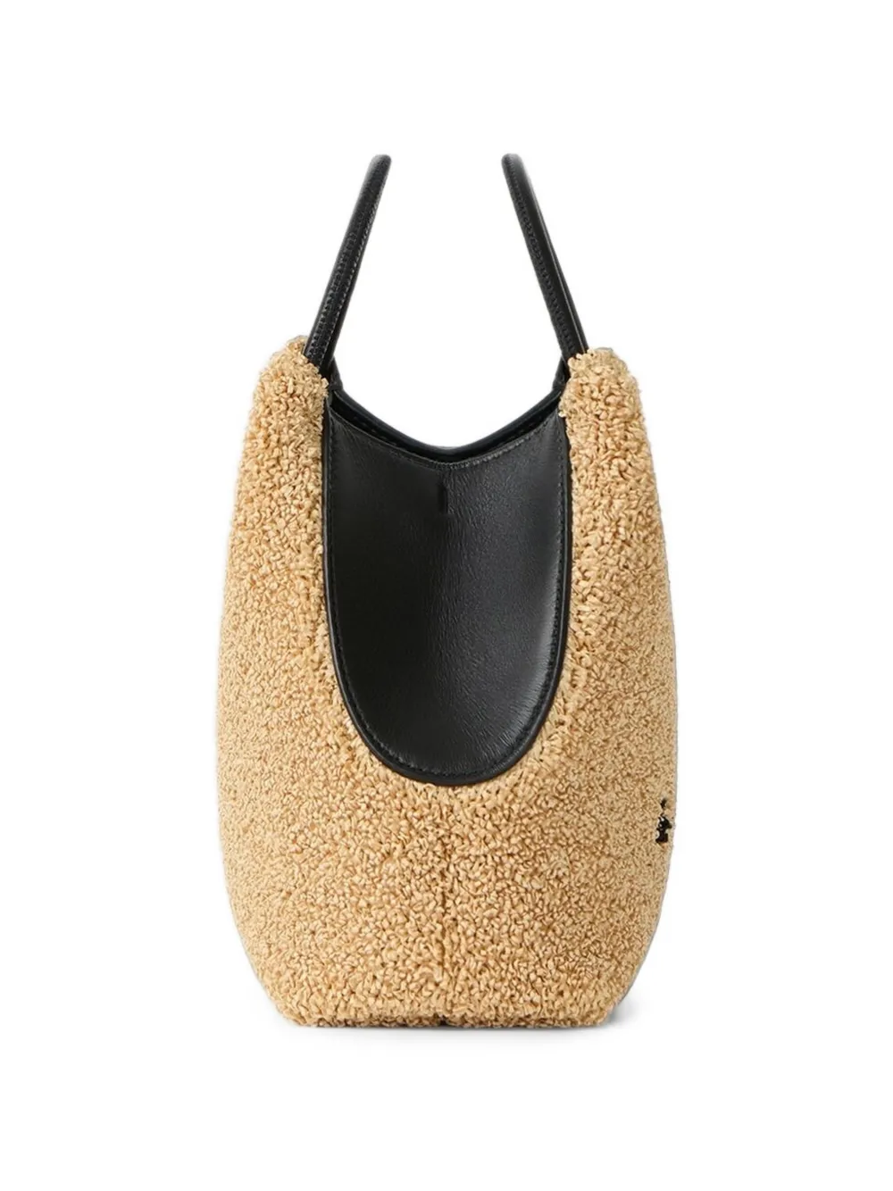 Givenchy Nano Facet raffia shopper Beige