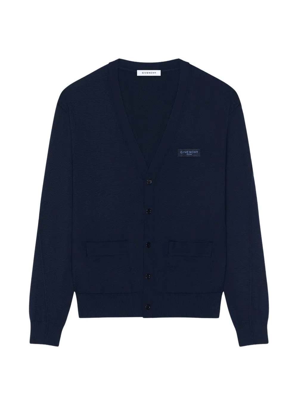Givenchy Couture Seam wool cardigan - Blu