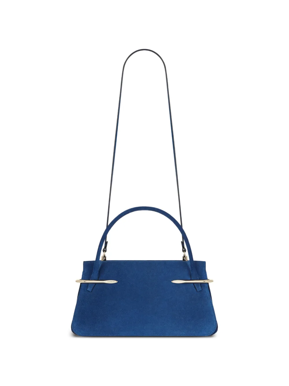 Givenchy Medium Pinch suède leren tas Blauw