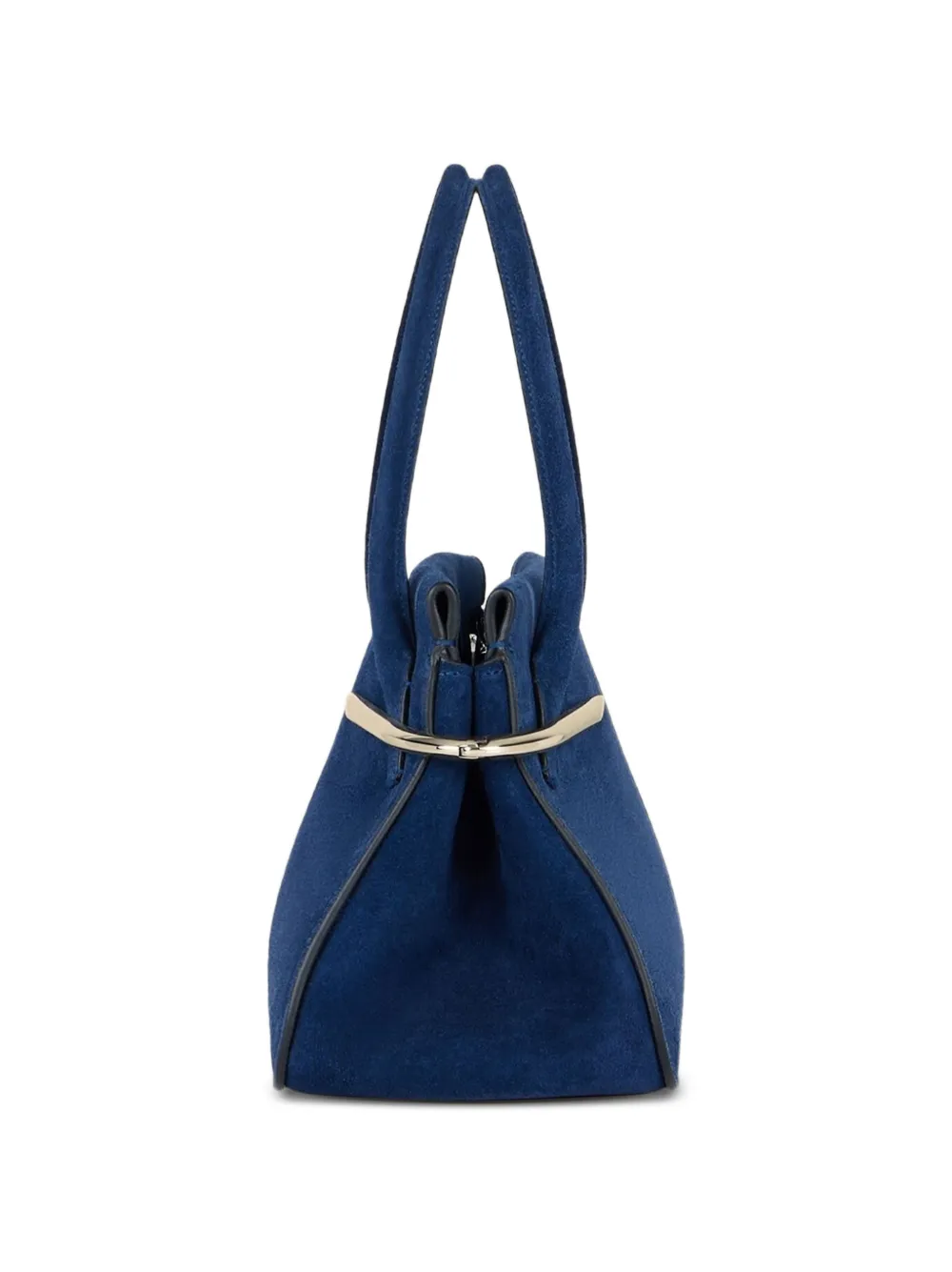 Givenchy Medium Pinch suède leren tas Blauw