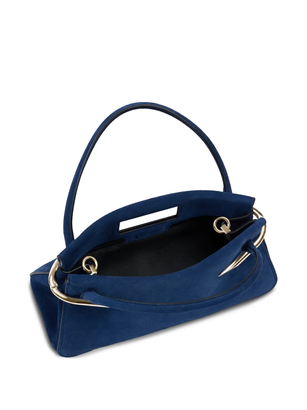Givenchy Medium Pinch suède leren tas Blauw