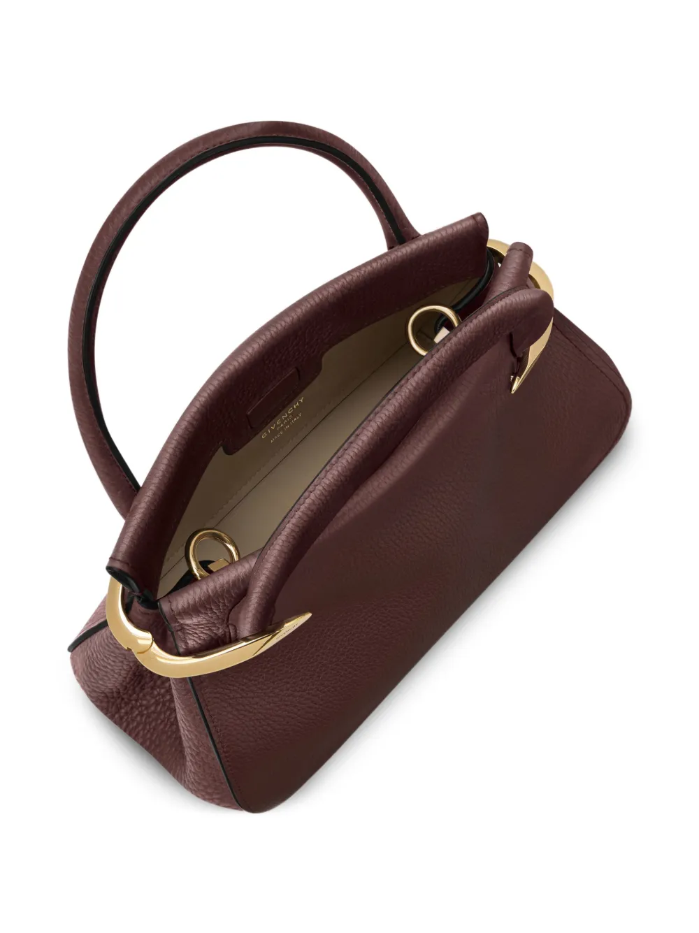 Givenchy Pinch mini-tas van bewerkt leer Bruin