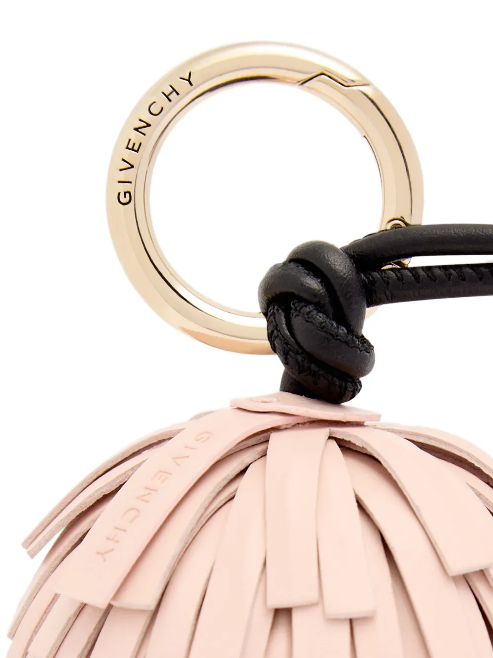 Givenchy Tweekleurige madeliefjes-bedel van nappa leer Roze