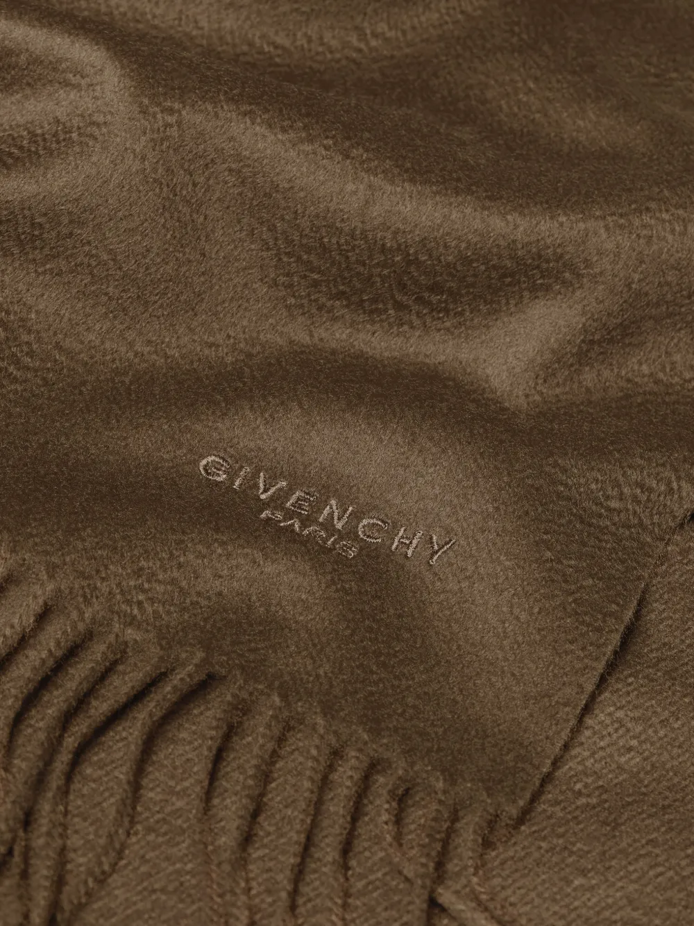 Givenchy Paris sjaal van kasjmier Bruin