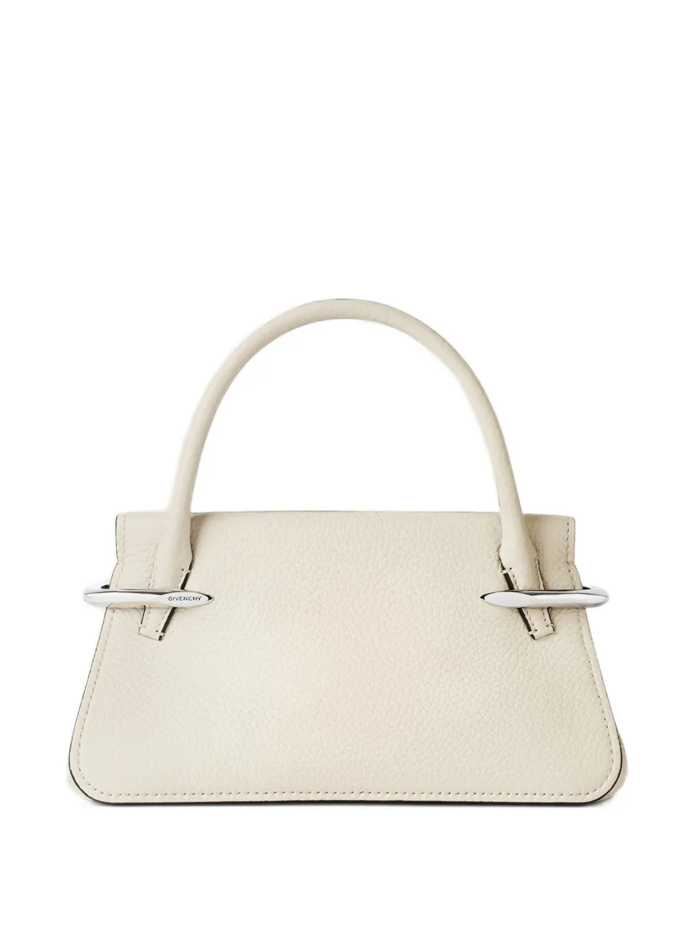 Givenchy Mini Pinch Tasche aus Leder - Weiß