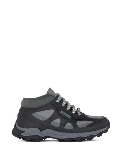Givenchy Bogs lace up boots in rubber and neoprene