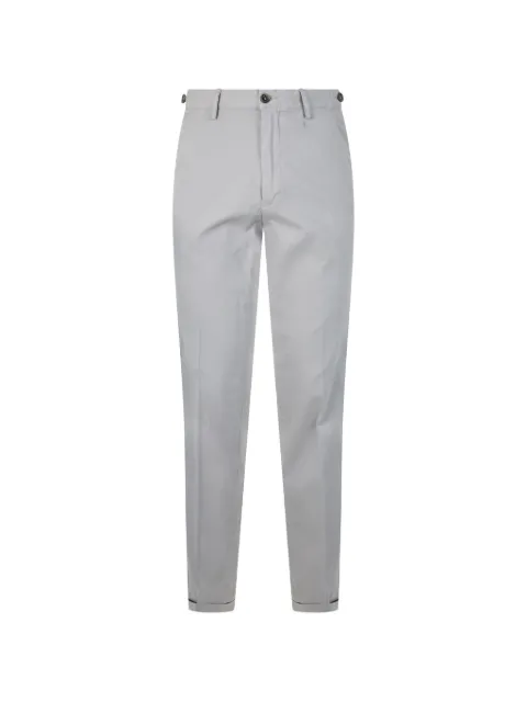 Paul & Shark slim-fit zip-fastening chino trousers