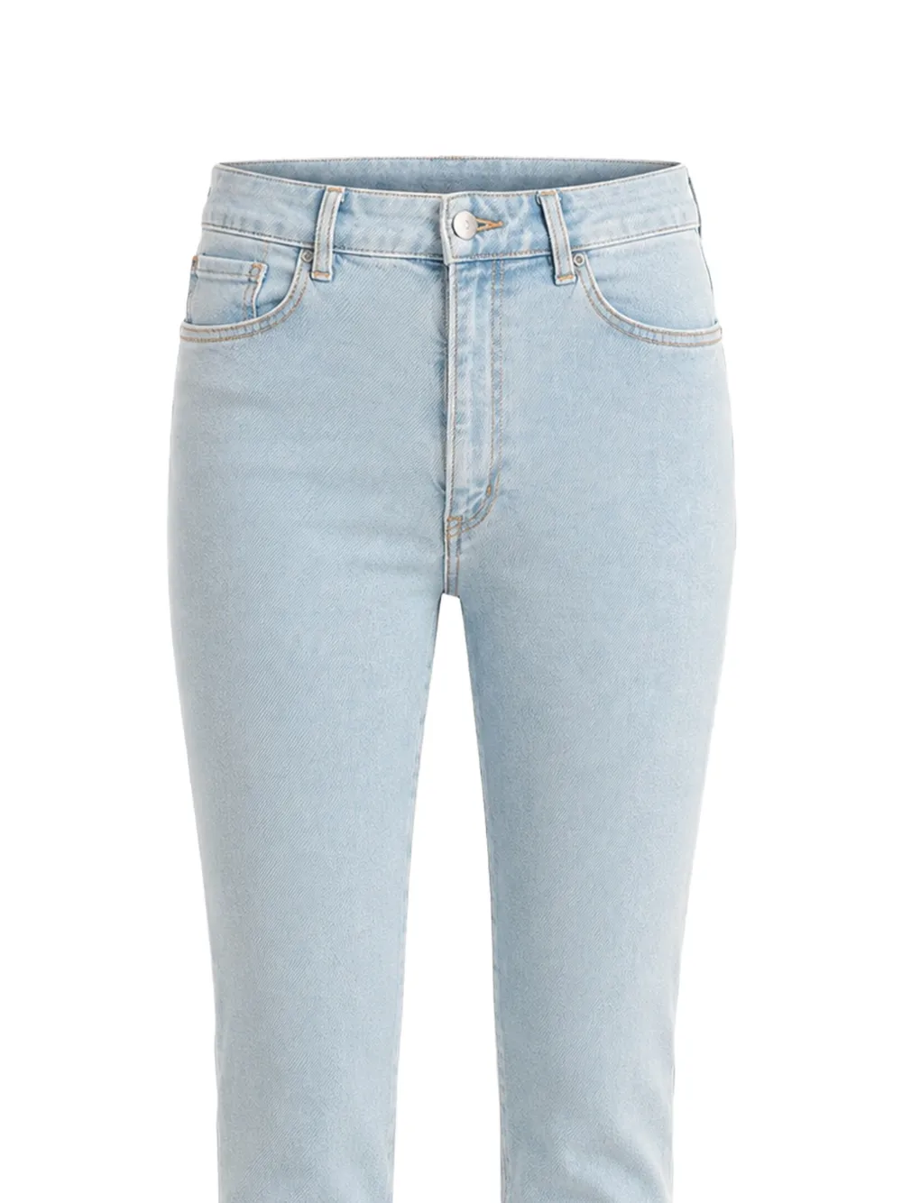 HUGO Skinny-fit jeans van aqua stretch denim Blauw