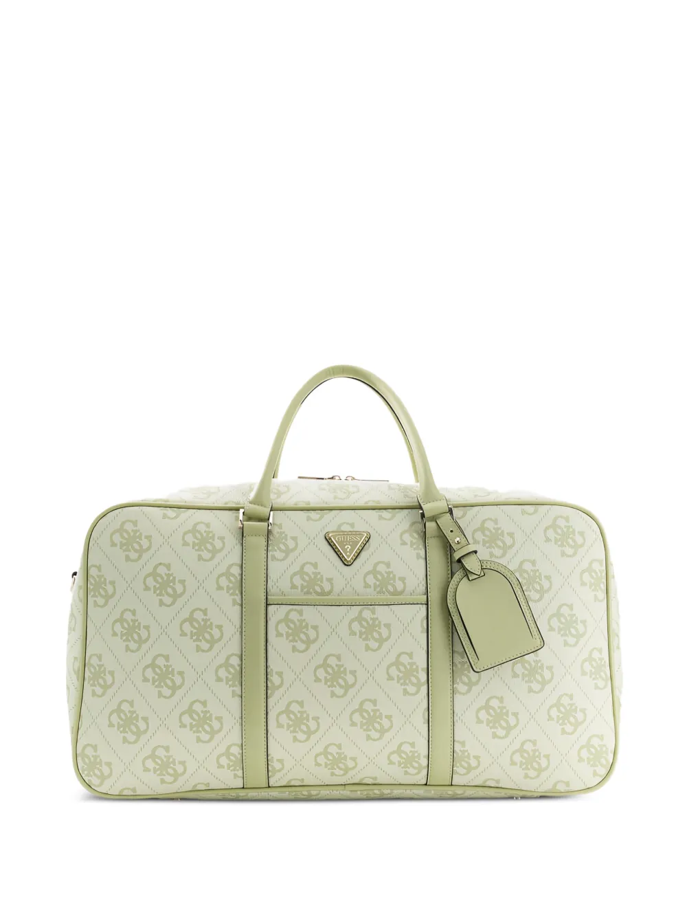 GUESS USA green logo Berta weekender duffle bag - Verde