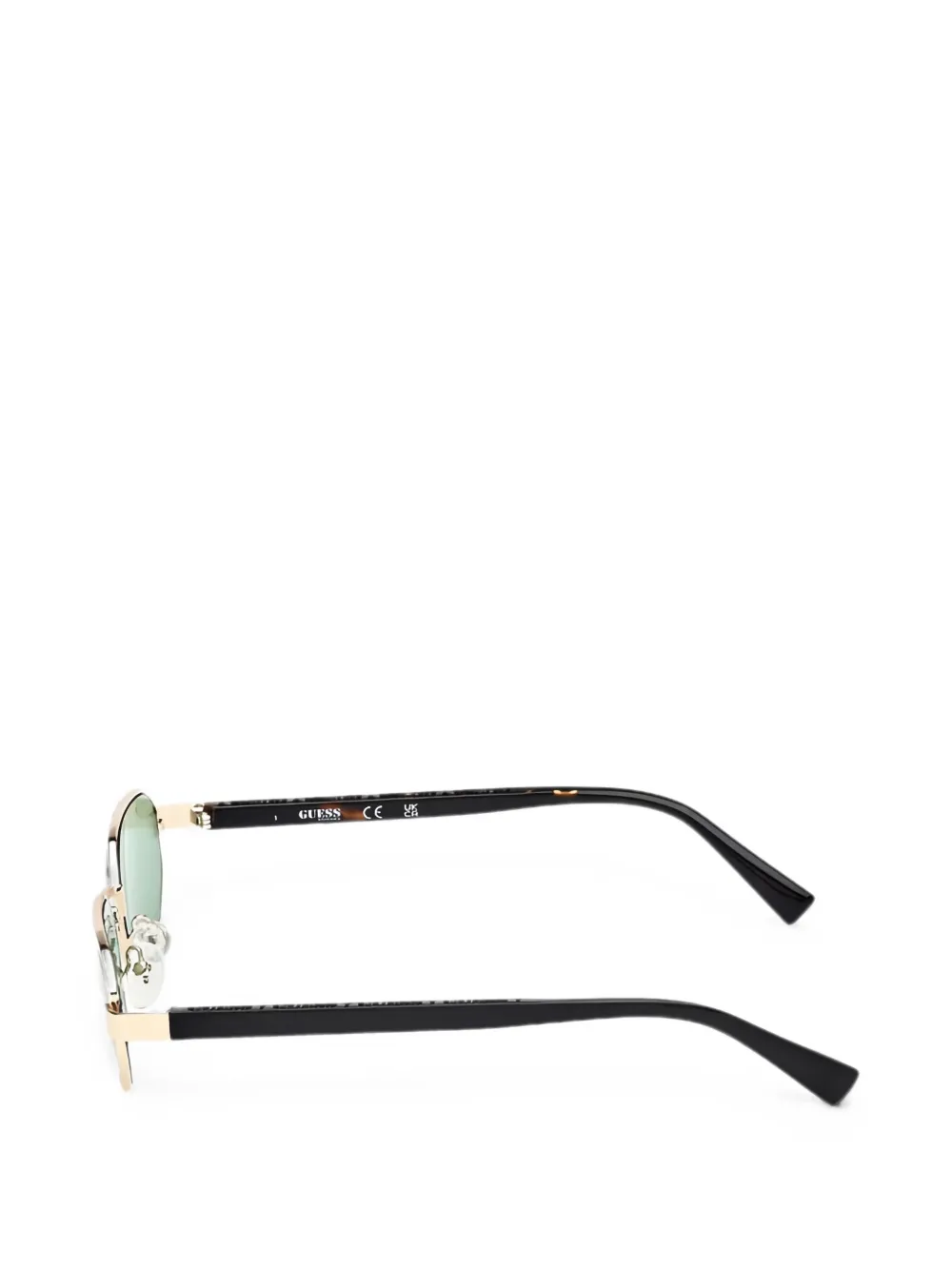 GUESS USA Zonnebril met geometrisch montuur Goud