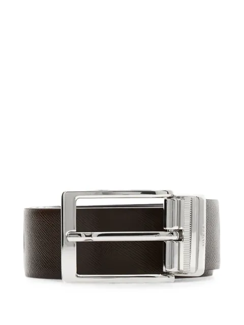 GUESS USA Milano Saffiano leather belt