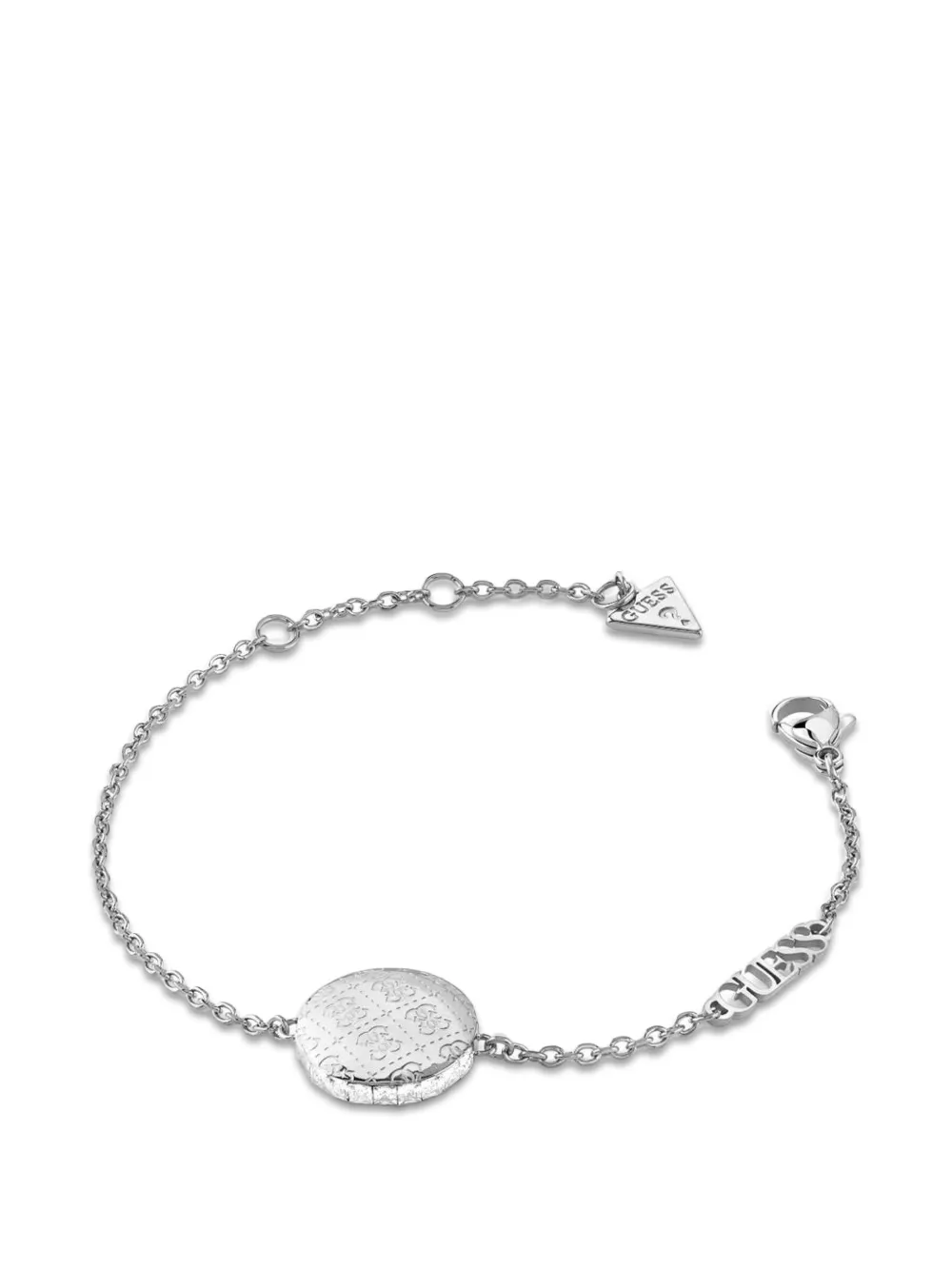 Guess Usa 4g Coin Bracelet In Metallic