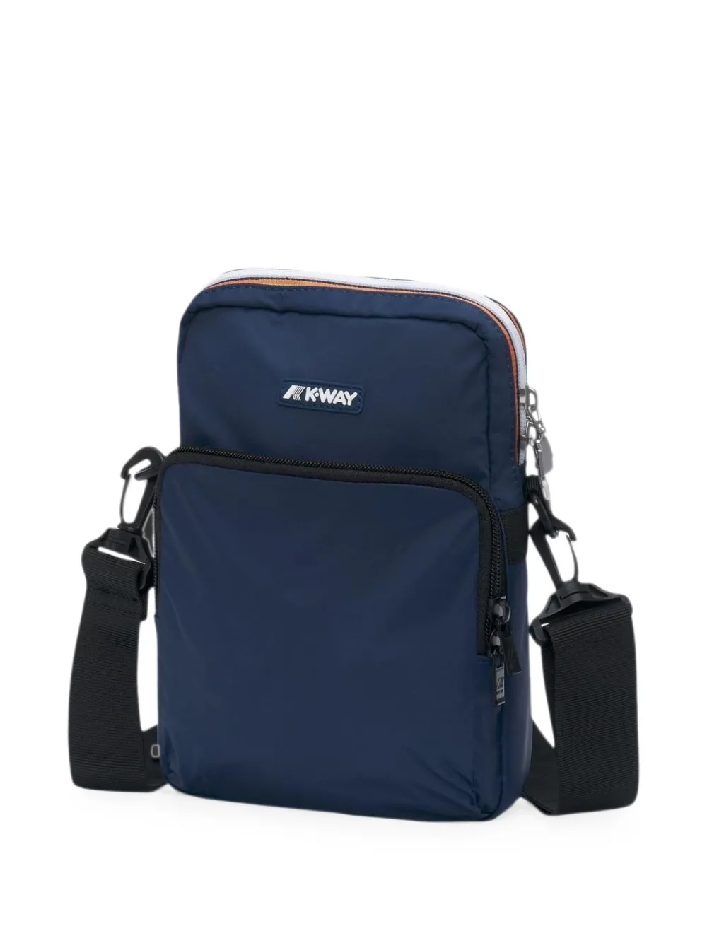 K-Way Erloy schoudertas met ritssluiting Blauw