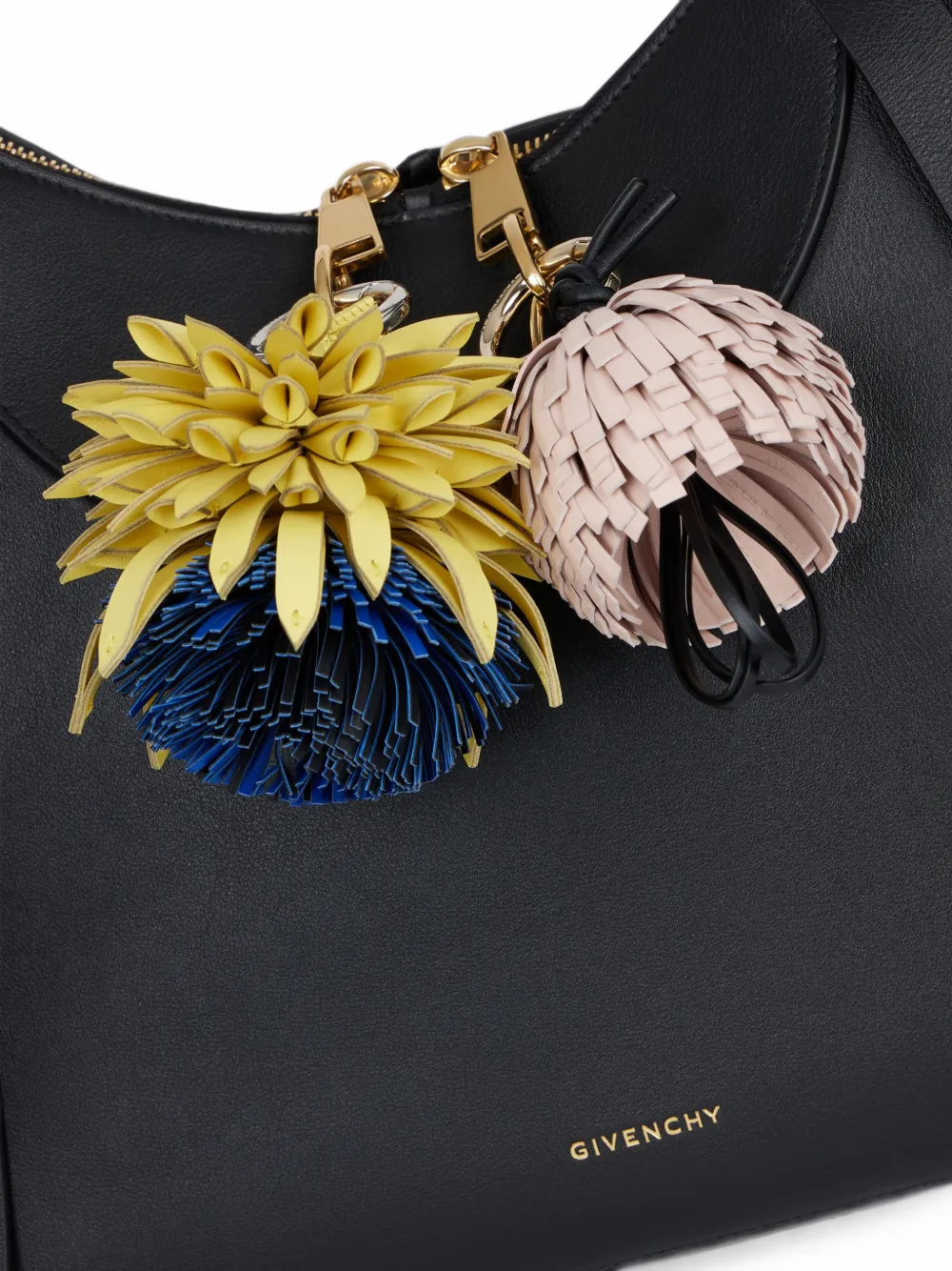 Givenchy Tweekleurige bedel van nappa leer Blauw