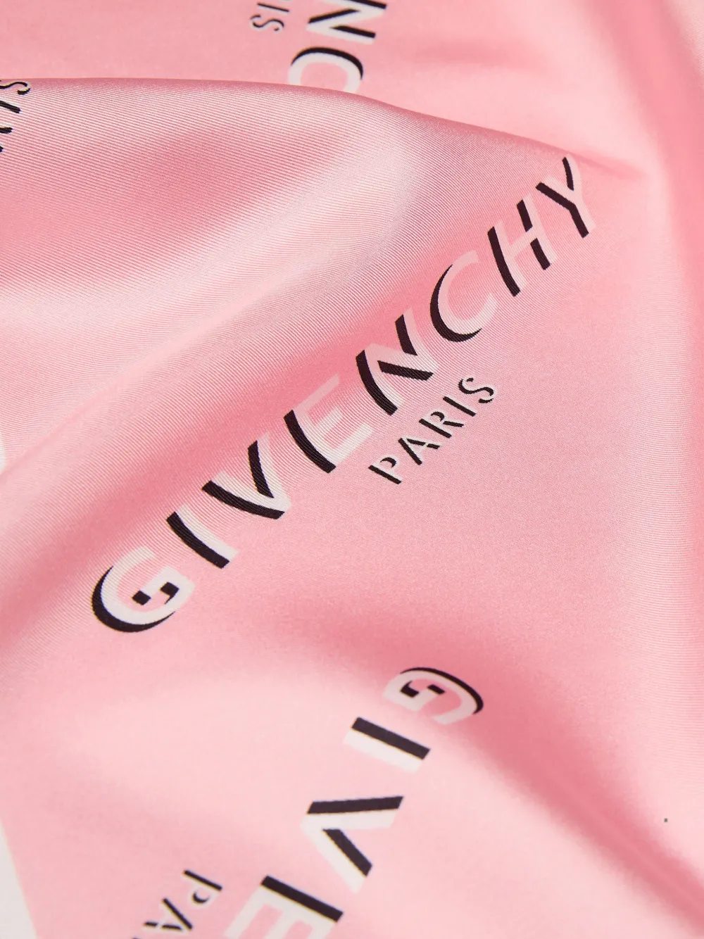 Givenchy Shadow zijden sjaal Roze
