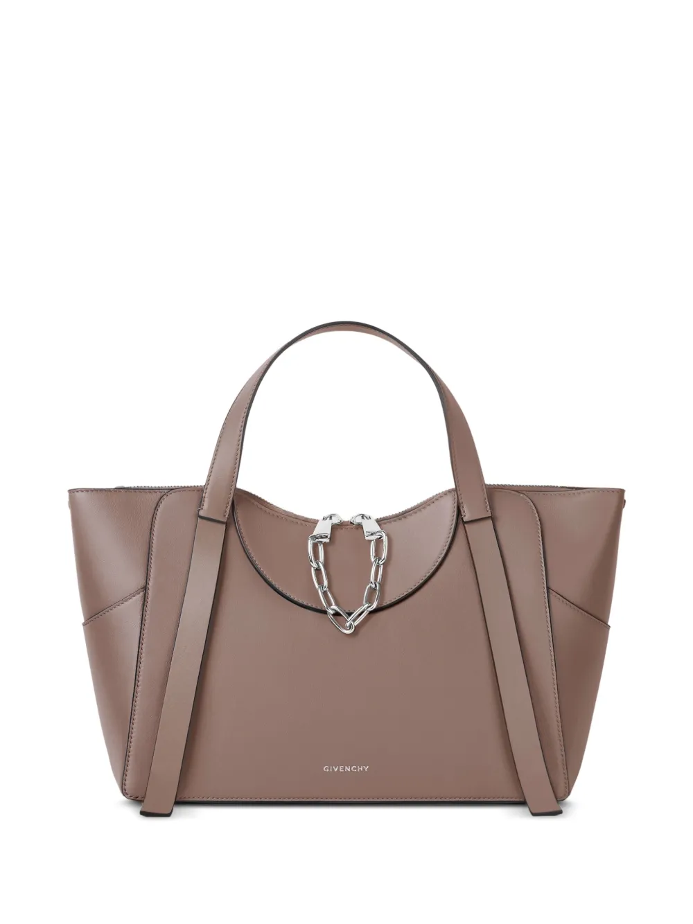 Givenchy medium The Snatch bag in grained leather - Brown
