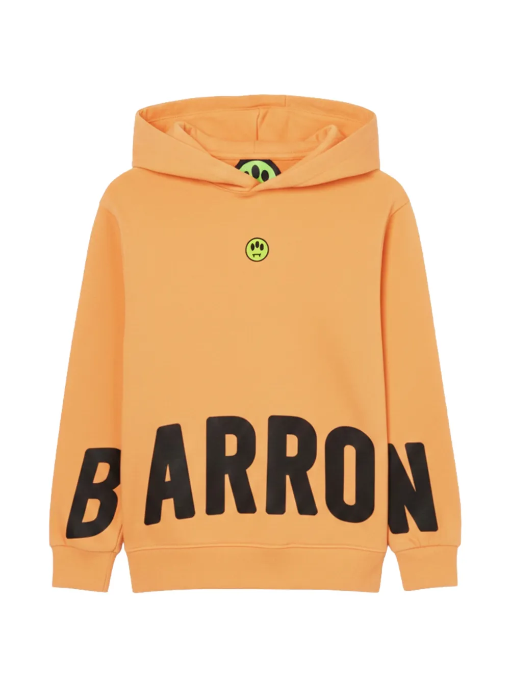 Barrow kids Felpa con cappuccio e logo - Arancione