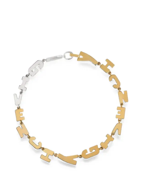 Givenchy letters necklace in metal