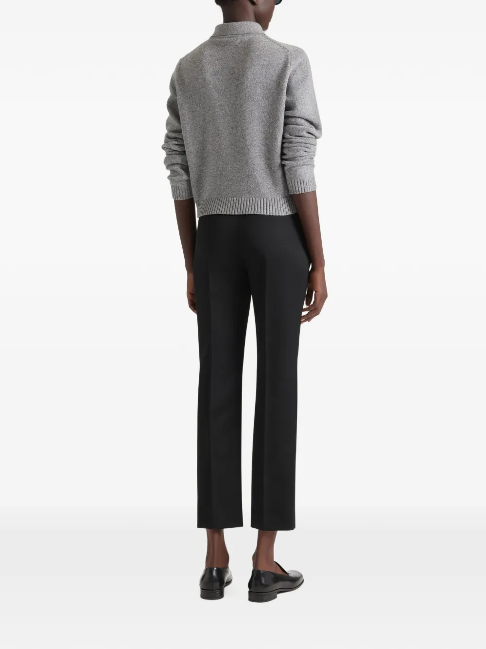 Givenchy Crêpe cady slim-fit pantalon Zwart