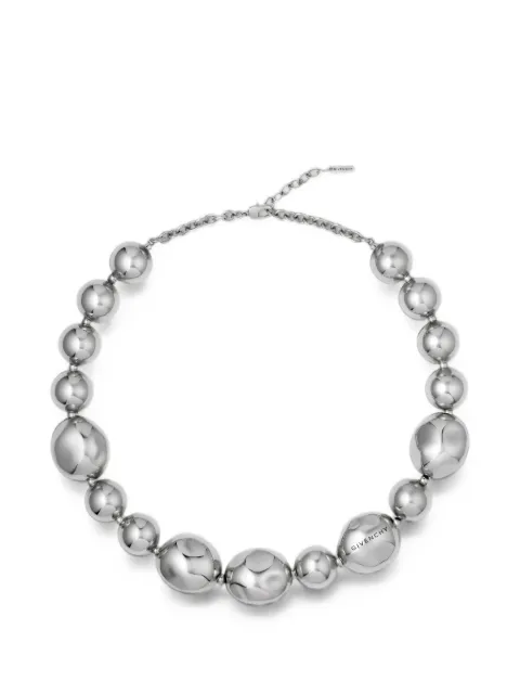 Givenchy Sculpted Gem necklace in metal