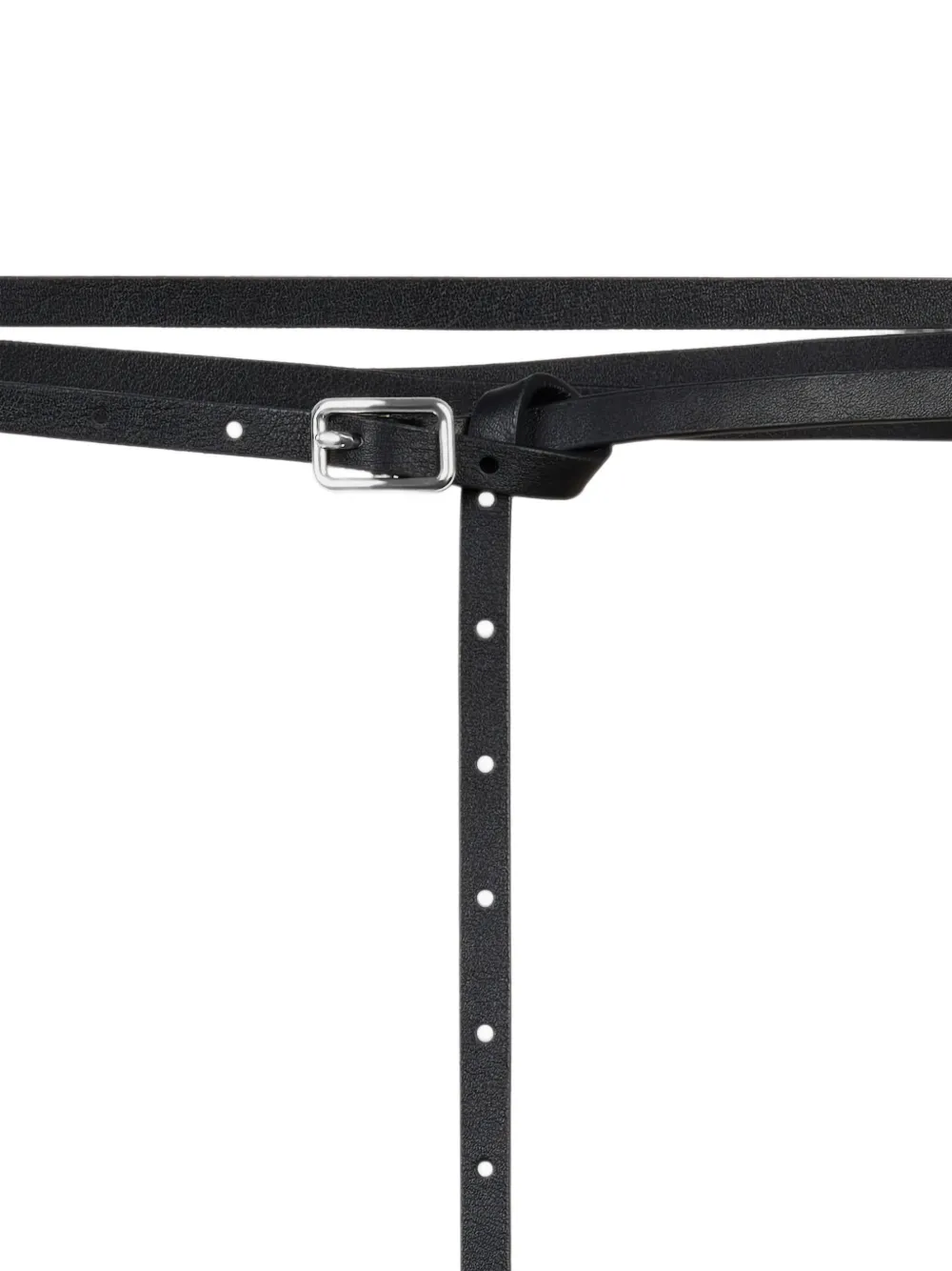 Givenchy Riem van bewerkt leer Zwart