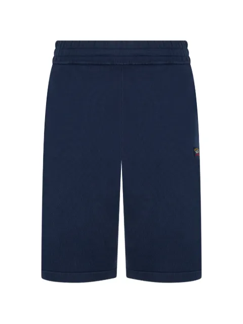 Paul & Shark logo-patch knit shorts