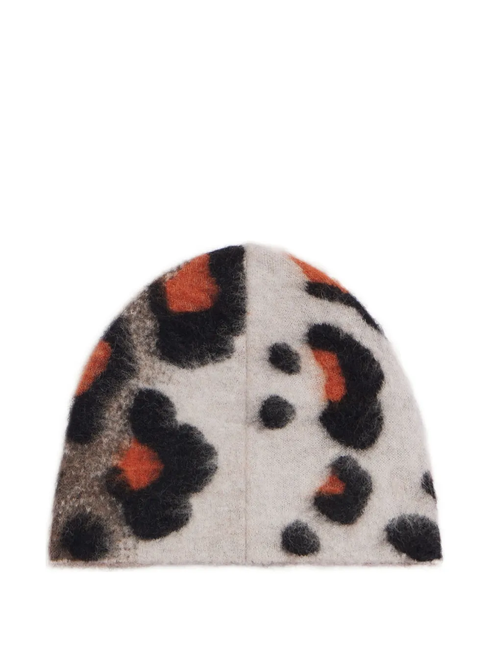 Givenchy Muts van alpacawol met luipaard-jacquard Beige