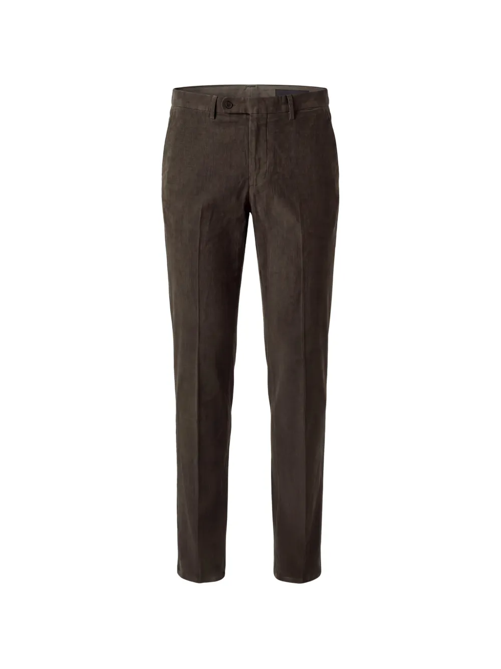 slowear corduroy-textured slim-fit trousers - Braun