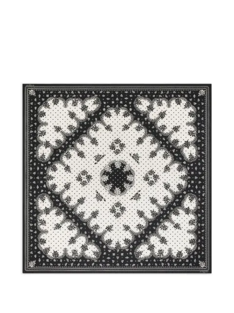 Givenchy large bandana in cotton and silk