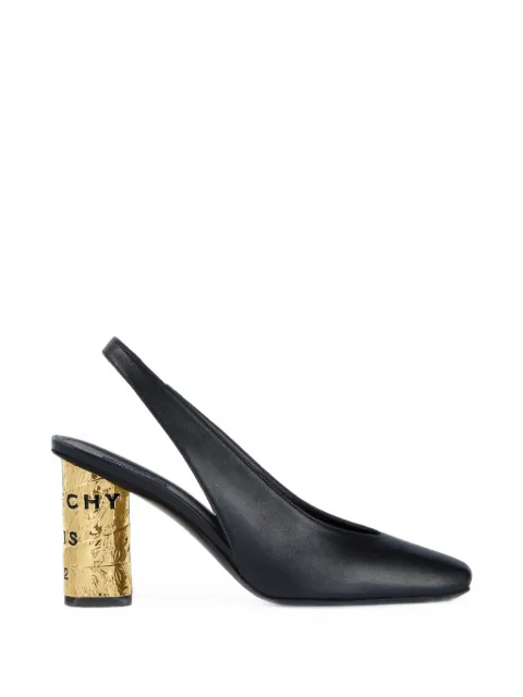 Givenchy tape slingbacks in leather