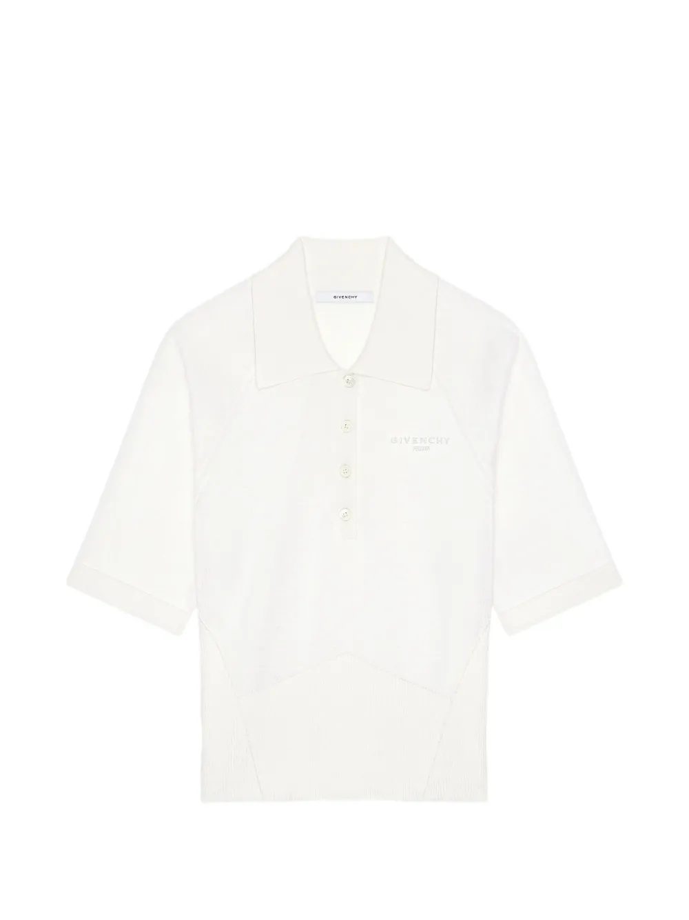 Givenchy polo in cotton and silk