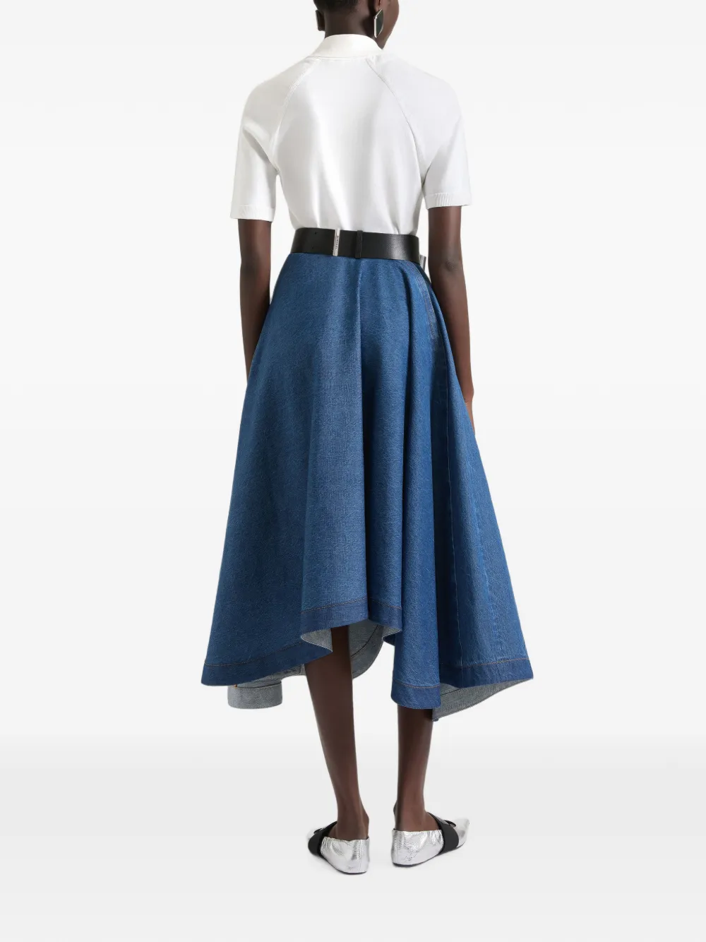 Givenchy Katoenen en zijden polotop Wit